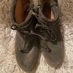 Ugh moccasin style booties